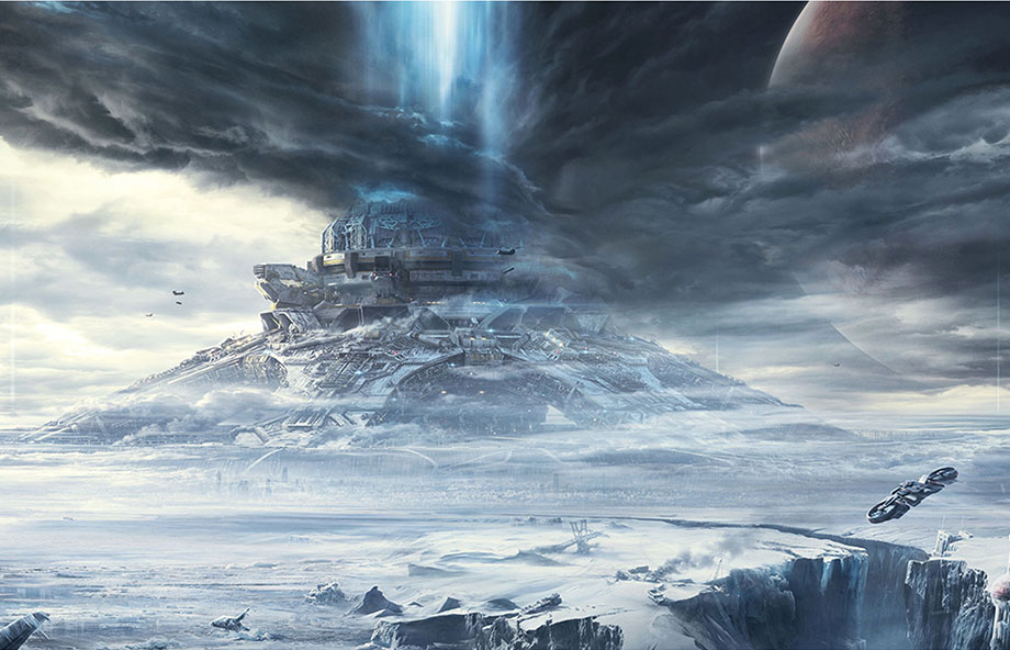 兴国为《流浪地球》电影剧组定制水性漆